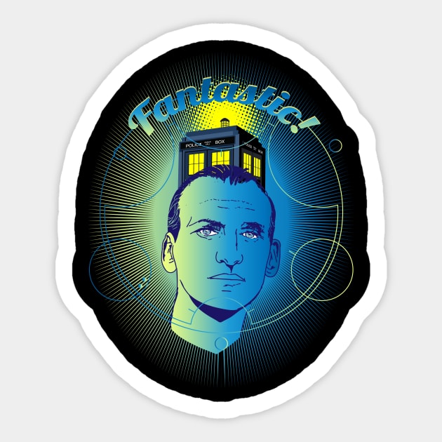 FANTASTIC! Sticker by KARMADESIGNER T-SHIRT SHOP